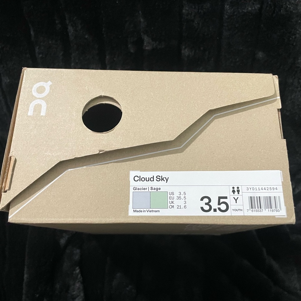 ON Kids Cloud Sky Sneakers - Glacier Sage